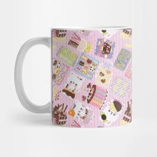 White Day in Pink Mug